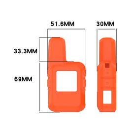 FTRONGRT Case Compatible with Garmin inReach Mini 2, Soft TPU, Scratch-Resistant Protective Case. Blue