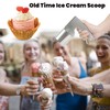 1/2pcs Ice Cream Scooper, Cylindrical Ice Cream Scoop for Sandwiches,