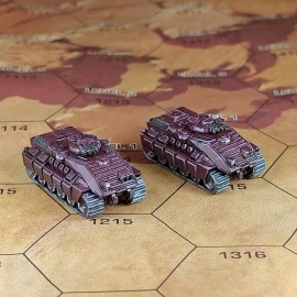 Unbranded Badgeri x2 - Alternate Battletech Model - By Sir Mortimer Bombito