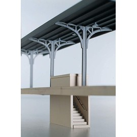 Walthers Cornerstone 933-3175 - Bahnsteig, Butterfly-Style, Gebäude