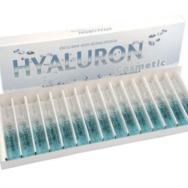 BIO-VITAL Hyaluronic Cosmetic 15 Ampoules of 2 ml Hyaluronic Acid