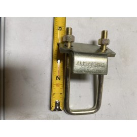 T&B Thomas & Betts 2- SuperStrut U-501/2 Beam Clamp (window clamp) 5” long ( Lot of 2)