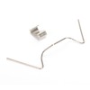 100pcs Greenhouse Glazing Clips Stainless Steel Z Fixing Clips W