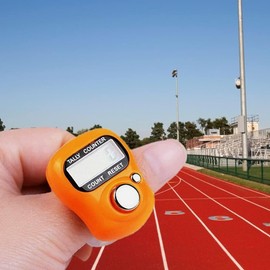 Digital Display Finger Hand Tally Counter, Digit LCD Display Electronic Colorful Tasbeeh Counter, Convenient Handheld Counter for Goods Counting, Tracking, Recording, Golf, Lap & Knitting 1pcs