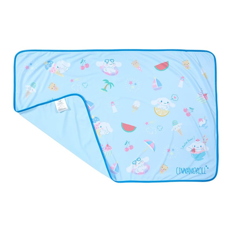 Sanrio 421022 Cool Touch Blanket Cinnamon Roll, Approx. Width 43.3