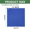 PATIKIL 20"x16" Microfiber Golf Towel, 3 Pack Tri-Fold Golf Towels
