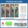 4-Piece Diamond Painting Bookmarks Set for Adults – DIY 5D