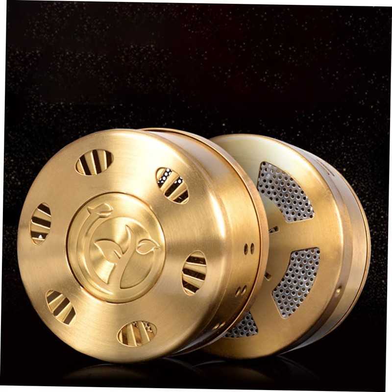 Ipetboom Copper Moxibustion Box Portable Moxa Therapy Equipment for Relief