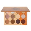 Juvia's Place Orange, Browns, Tans, White Pressed Eyeshadow Palette -