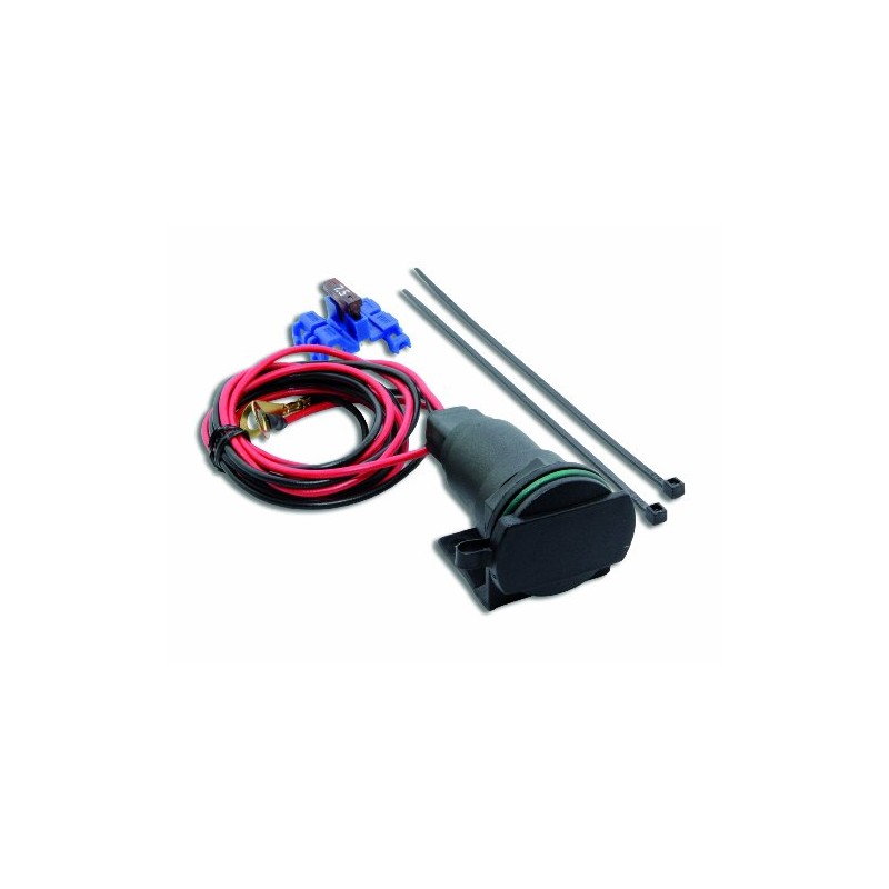 BAAS Zigarettenanzünderdose with Rohrhalter ZA01 Belastbarkeit Strom max.=5 A suitable