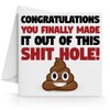 Funny Humorous 'Sorry Your Leaving' Card by Jewellery Sleuth