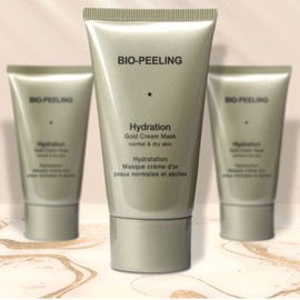 Bio Peeling Hydration Gold Cream Mask 50ml + Bulk Sample / 바이오필링 하이드레이션 골드 크림마스크 50ml+대량샘플
