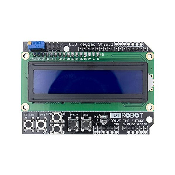 LCD Keypad Shield LCD1602 LCD 1602 Module Display Blue Screen