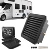 AUTOXBERT RV Exhaust Vent Fan, 2.4W 12V One-Way Silent Wind