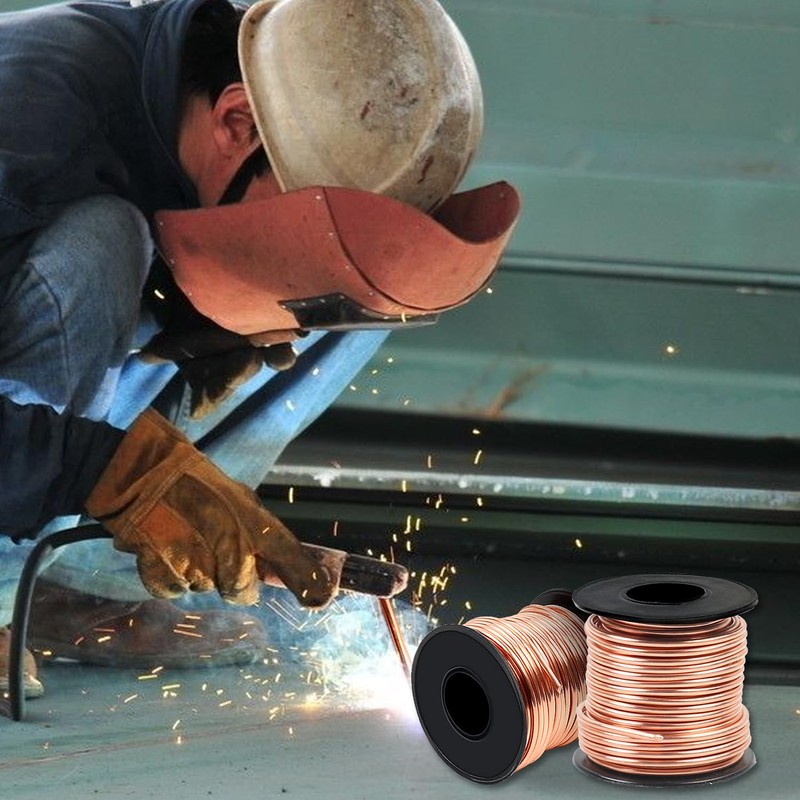 Copper Wire, Diameter 2.0 mm x 10 m, Pure Copper