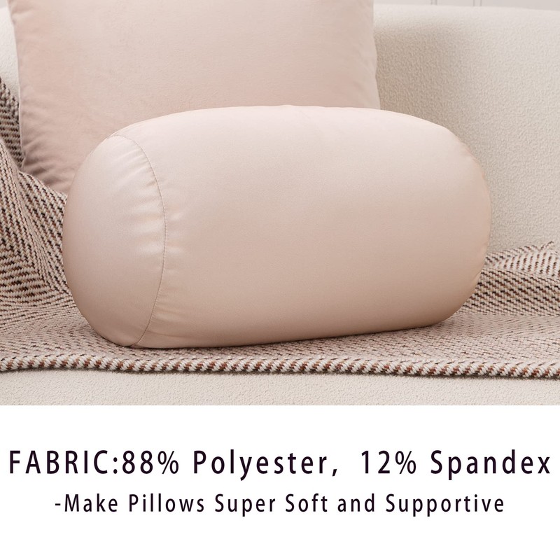 Focustree Squish Bean Bed Microbead Pillow Bolster Tube Body Pillow