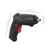 Operitacx Cordless Drill Tool Electrician Screwdriver Set Mini Electric Screwdriver