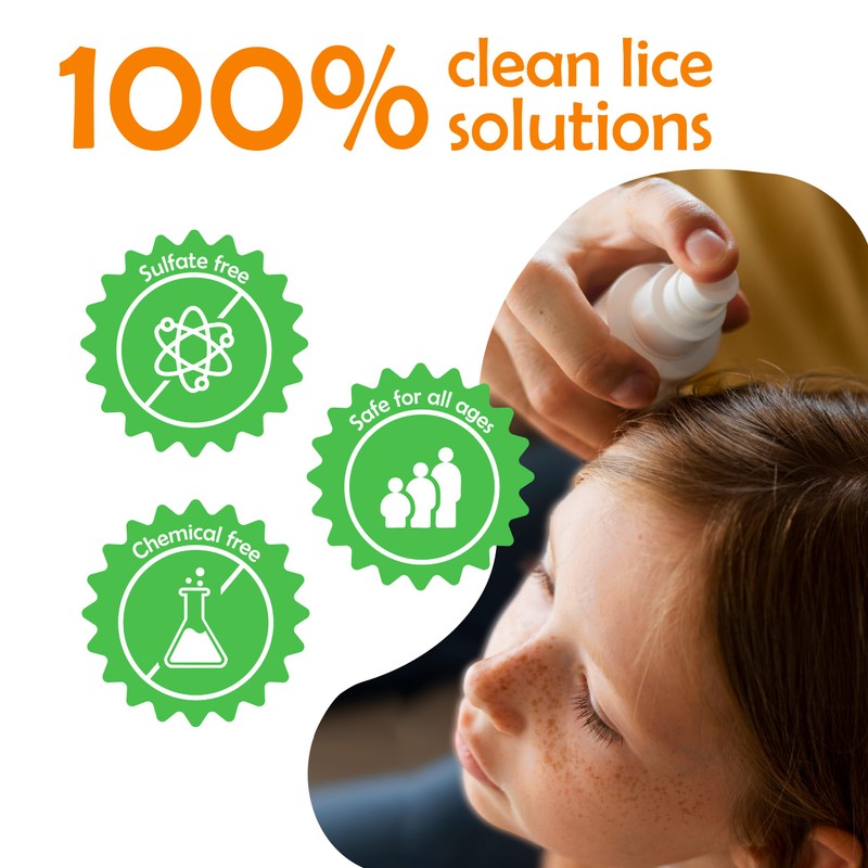 Nit Free Mint Head Lice Spray Refill (Peppermint, 128-Ounce)