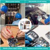 Soldering Iron Kit, 60W Adjustable Temperature 200-480℃ Welding Tools, 27Pcs