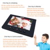 Video Intercom System, 7 Inches Monitor Wired Video Door Phone