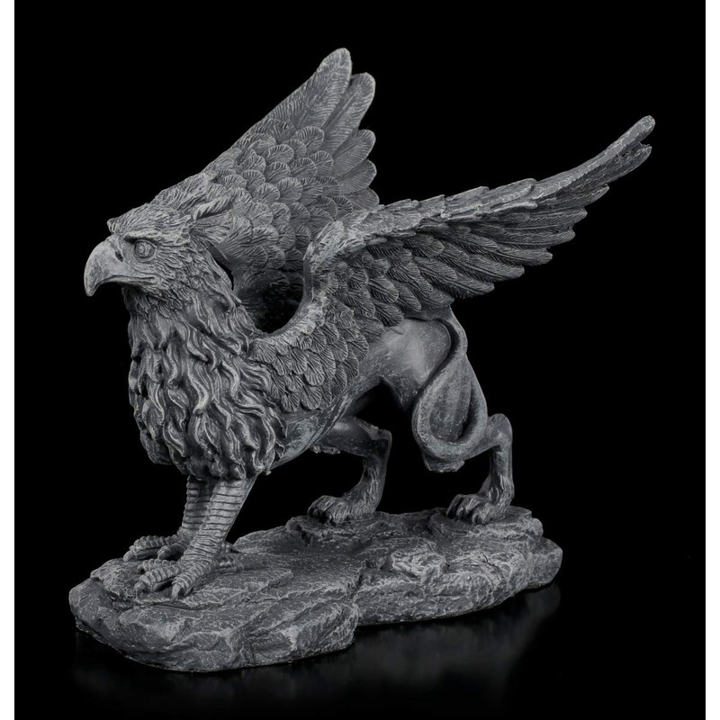 Majestic Griffin Figurine | Fantastic Creature and Gothic Decorative Figurine,