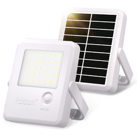 intelamp Solar Lights Outdoor Portable Bright Solar Light for Camping, Emergency Light, 3 Lighting Modes, Waterproof for Camping, Garden, Fishing, Emergency (2)