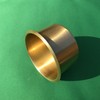 Game Table Cup Holder Insert - 10Pack Solid Brass Jumbo