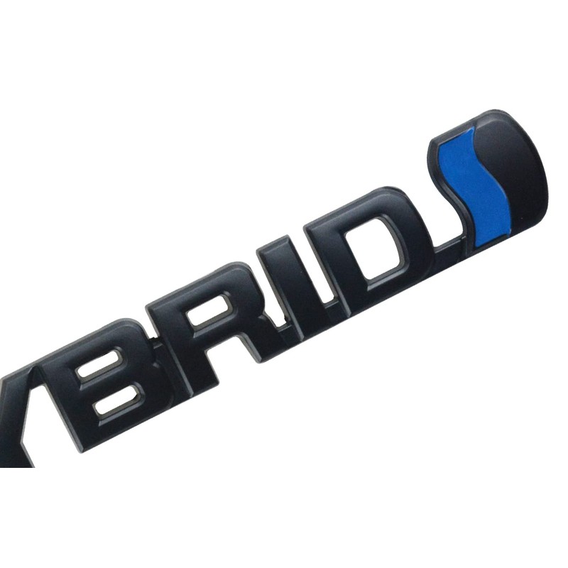 EmbRoom HYBRID Emblem Fender 3D Metal Badge Decal Replacement for