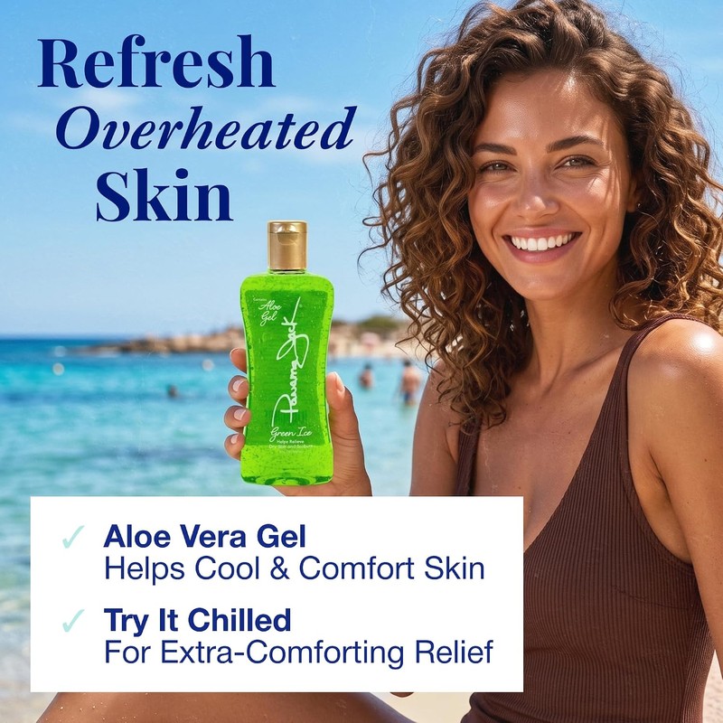 Panama Jack Green Ice Aloe Gel 8 fl. oz.