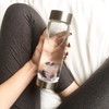 VitaJuwel ViA WELLNESS - Crystal Water Bottle with Amethyst, Rose