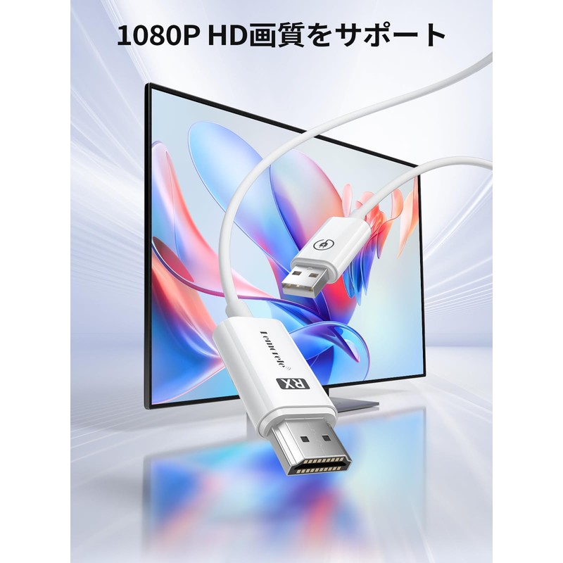 Lemorele 1080P HDMI Video Transmitter and Receiver Kit for Home