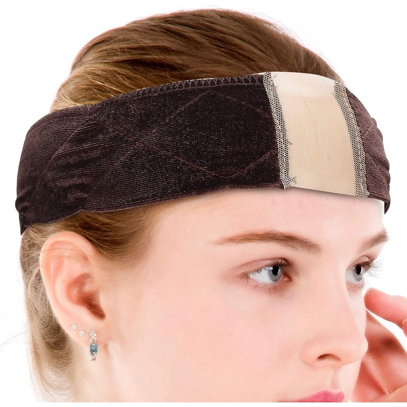 Diadema De Peluca De 3 Piezas, Encaje Ajustable, Bandas De