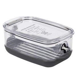ProKeeper+ by Progressive Stackable Produce ProKeeper Storage Container with Stay-Fresh Vent System (PKS-912 (1.2 qt Berry Keeper))