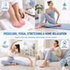Soft Toe Separators for Women, 2 Pack for Pedicure and