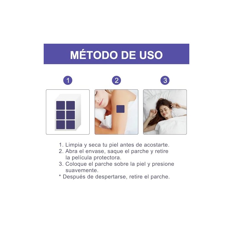 ZYJXLY 48 Parches para Dormir,Aliviar la Fatiga Física y la