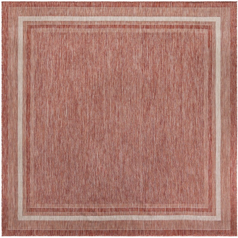 Unique Loom Outdoor Border Collection Area Rug - Soft Border