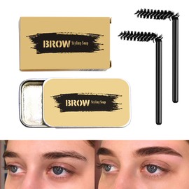 3D Eyebrow Makeup Gel, Eyebrow Soap, Eyebrow Styling Soap, Soap Brow Kit, Eyebrow Shaping Soap, Eyebrow Soap Kit, 2 Pieces