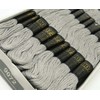 Knitwit 25 Pcs Cotton Gray Thread Sewing Needlepoint Stitch Embroidery