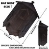 Eco-Friendly Wooden Bat House| Handcrafted Cedar Bat Shelter | Wildlife