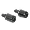 MSHINE Black CNC Bar End Weights For MV Agusta F3