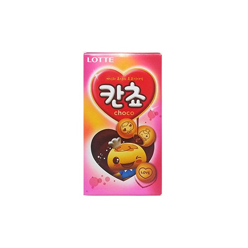Lotte Kancho Choco Biscuit 1.83-oz (Pack of 10)