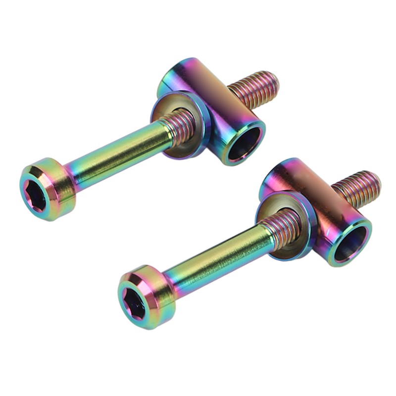 2 PCS RISK M5 X 40mm Bike Seatpost Screw Seat