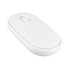 Wireless Mouse White 2.4G BT Mode Ultra Slim Silent Optical