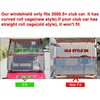 KUAFU Clear Windshield Compatible with 2000.5 - UP Golf Cart