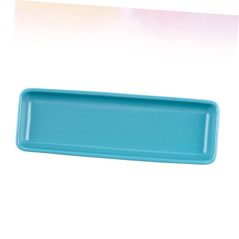 OFFSCH Long Ceramic Sushi Serving Dish Snack Trays Decorative Home