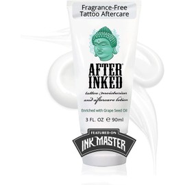 After Inked Tattoo Moisturizer & Aftercare Lotion 3oz Tube