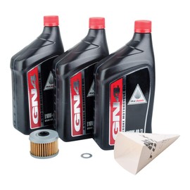 Tusk 4-Stroke Oil Change Kit Pro-Honda GN4 10W-40 Compatible with Honda Rancher 350 2x4 2000-2006
