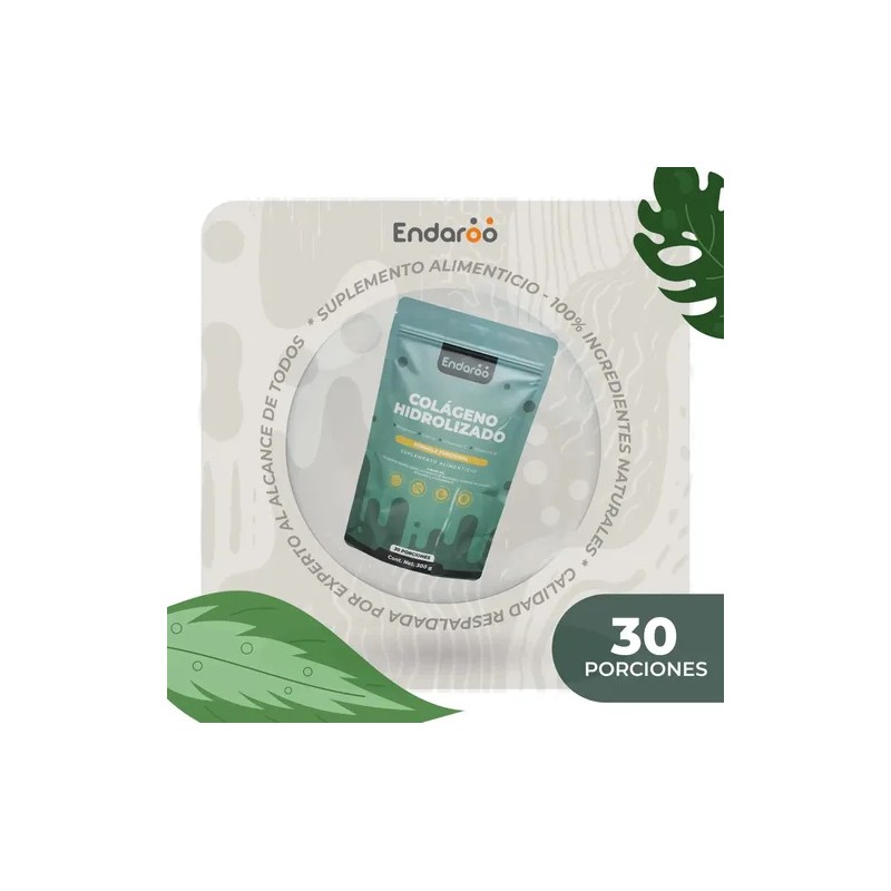 Colágeno Hidrolizado Con Magnesio, Calcio Y Vitamina D 300 G