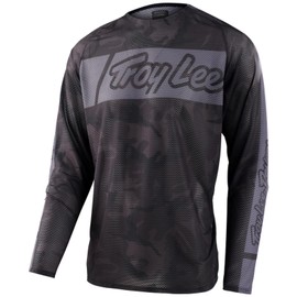 Troy Lee Designs - SE PRO AIR Jersey; VOX CAMO Black/Gray 2X