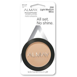 Almay Smart Shade Skin Tone Matching Pressed Powder, Light/Medium [200] 0.20 oz